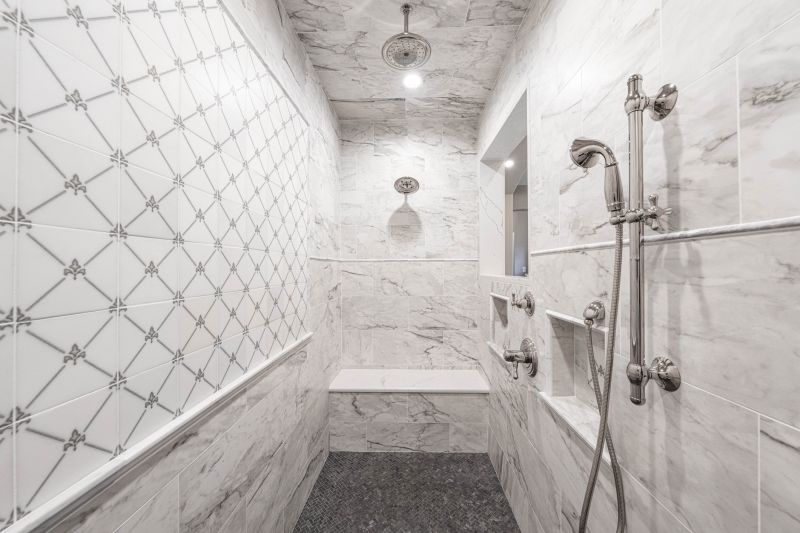 Decorative Tile Shower